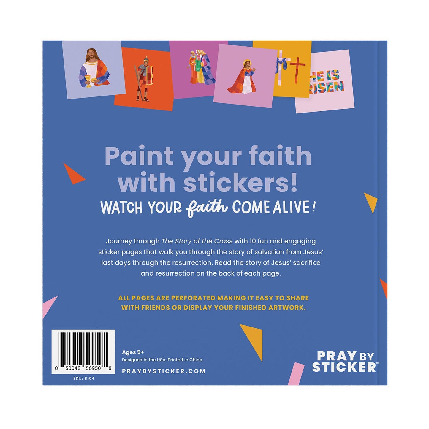 Pray by Sticker: The Story of the Cross