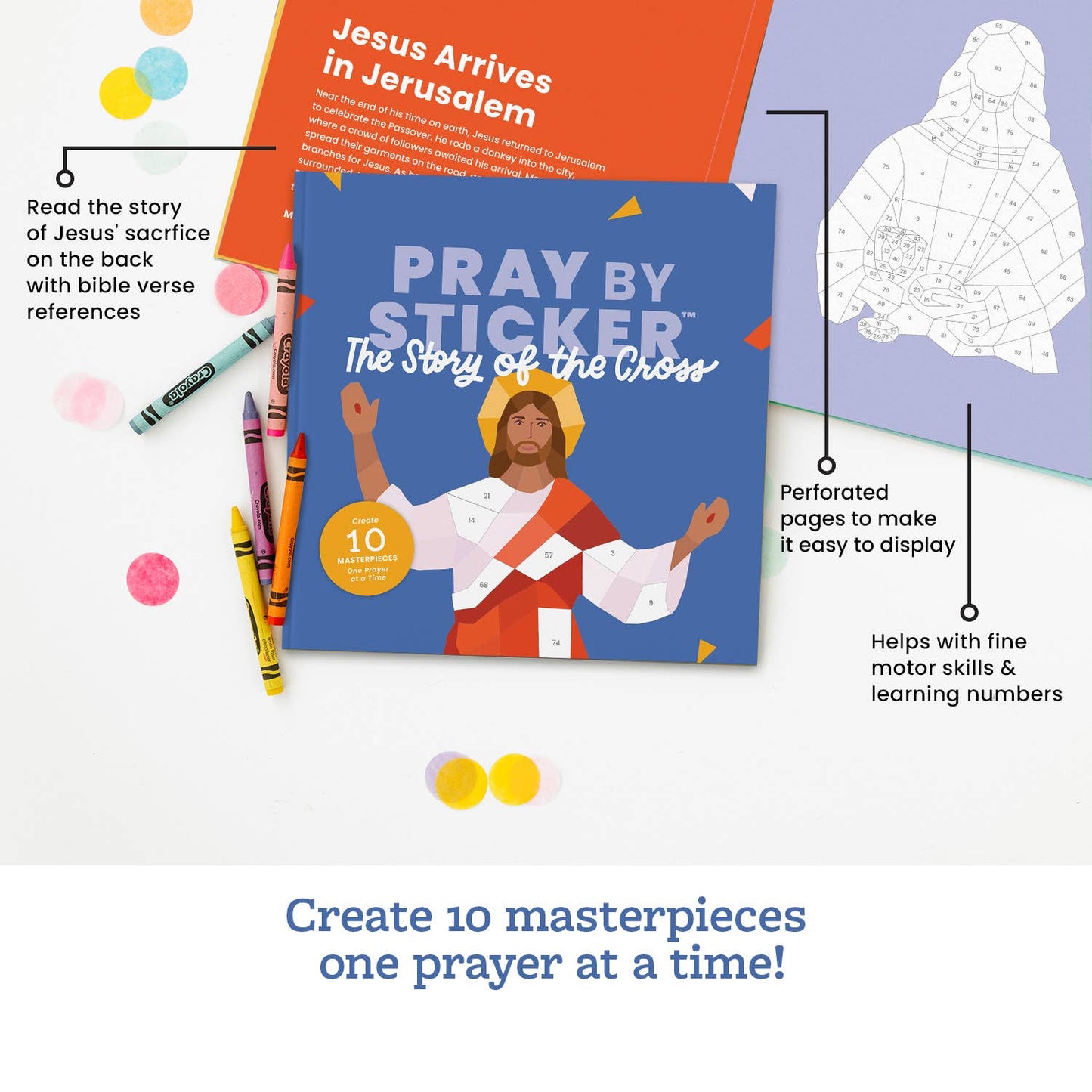 Pray by Sticker: The Story of the Cross