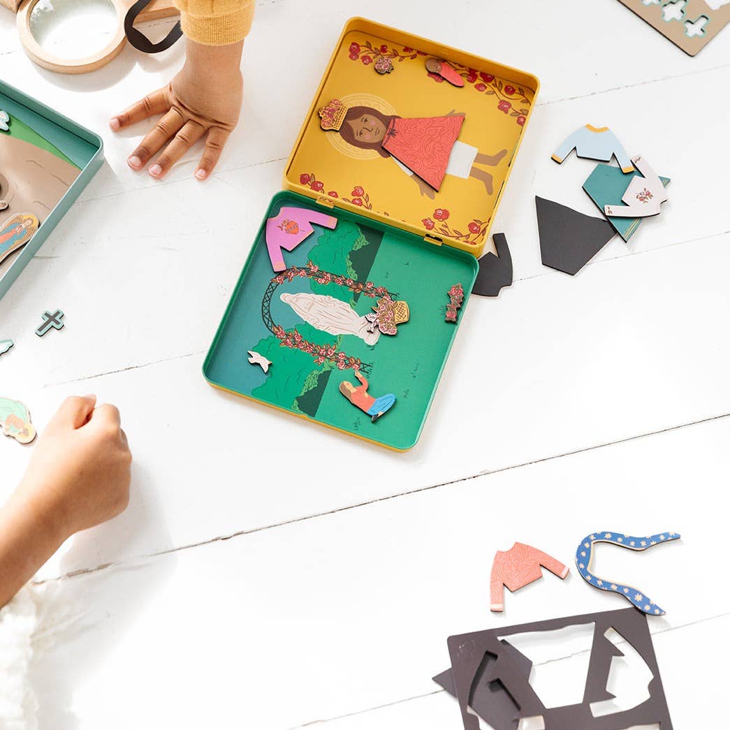 Catholic Family Crate® - Mary Magnet Playset