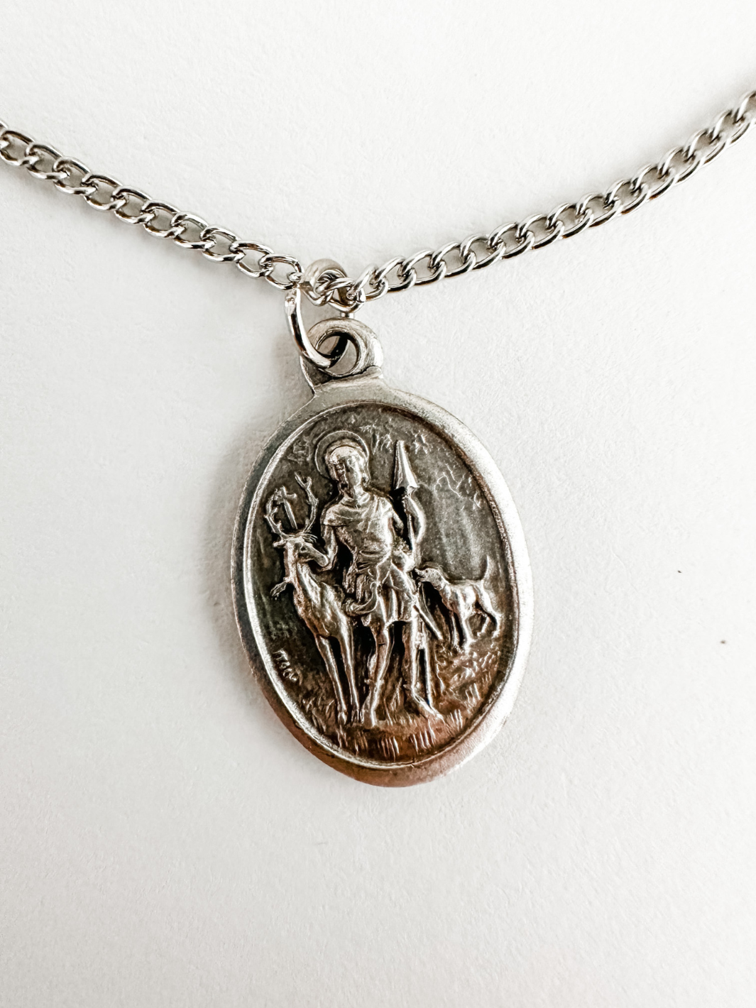 Lily & Lamb - St. Hubert Medal