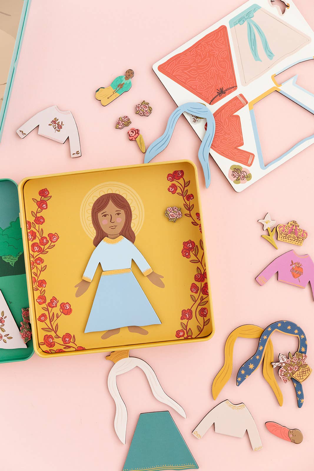 Catholic Family Crate® - Mary Magnet Playset