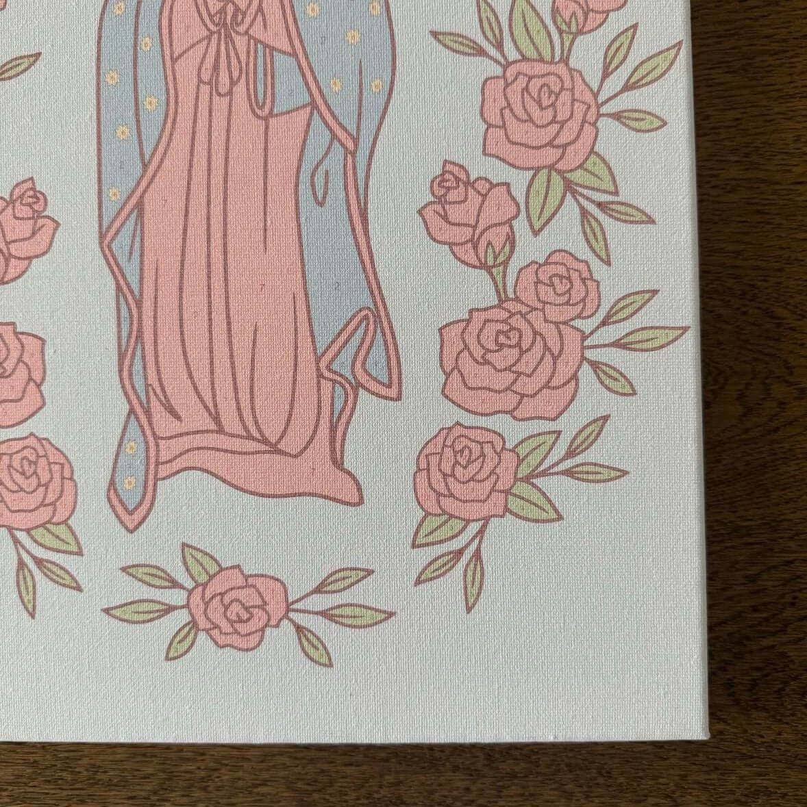 Brick House in the City - Our Lady of Guadalupe Catholic Paint by Number Kit
