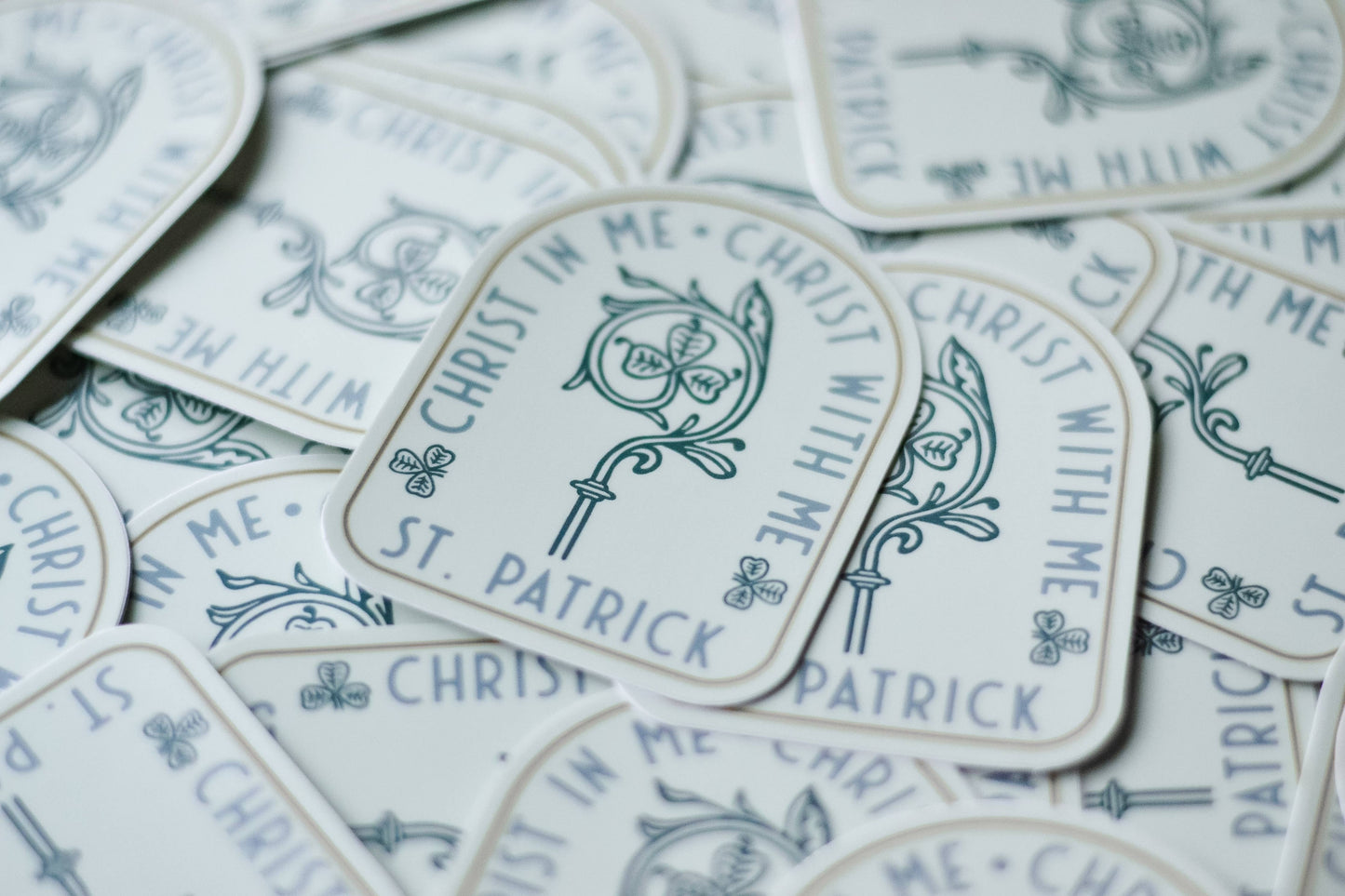 Little Way Design Co. - St. Patrick Staff Sticker