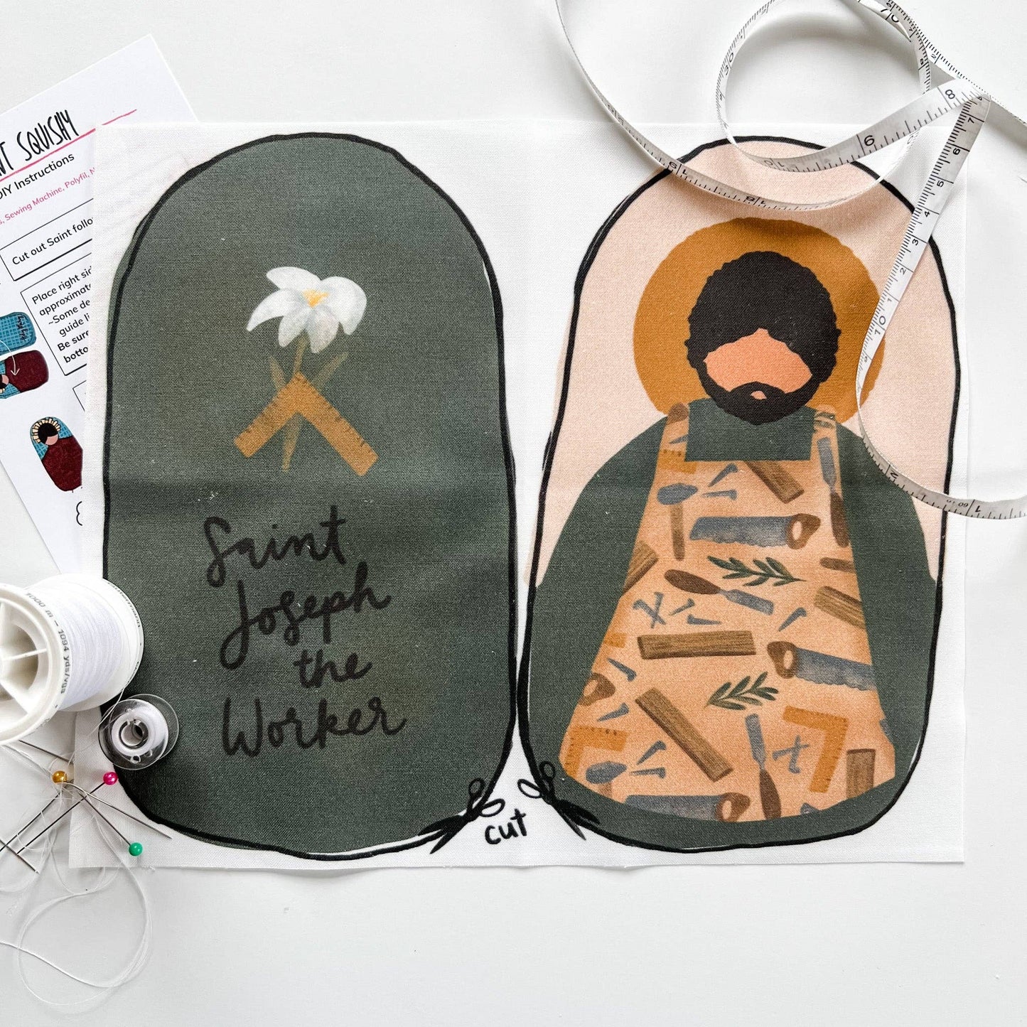 The Little Rose Shop - DIY Saint Squishy: Joseph the Worker