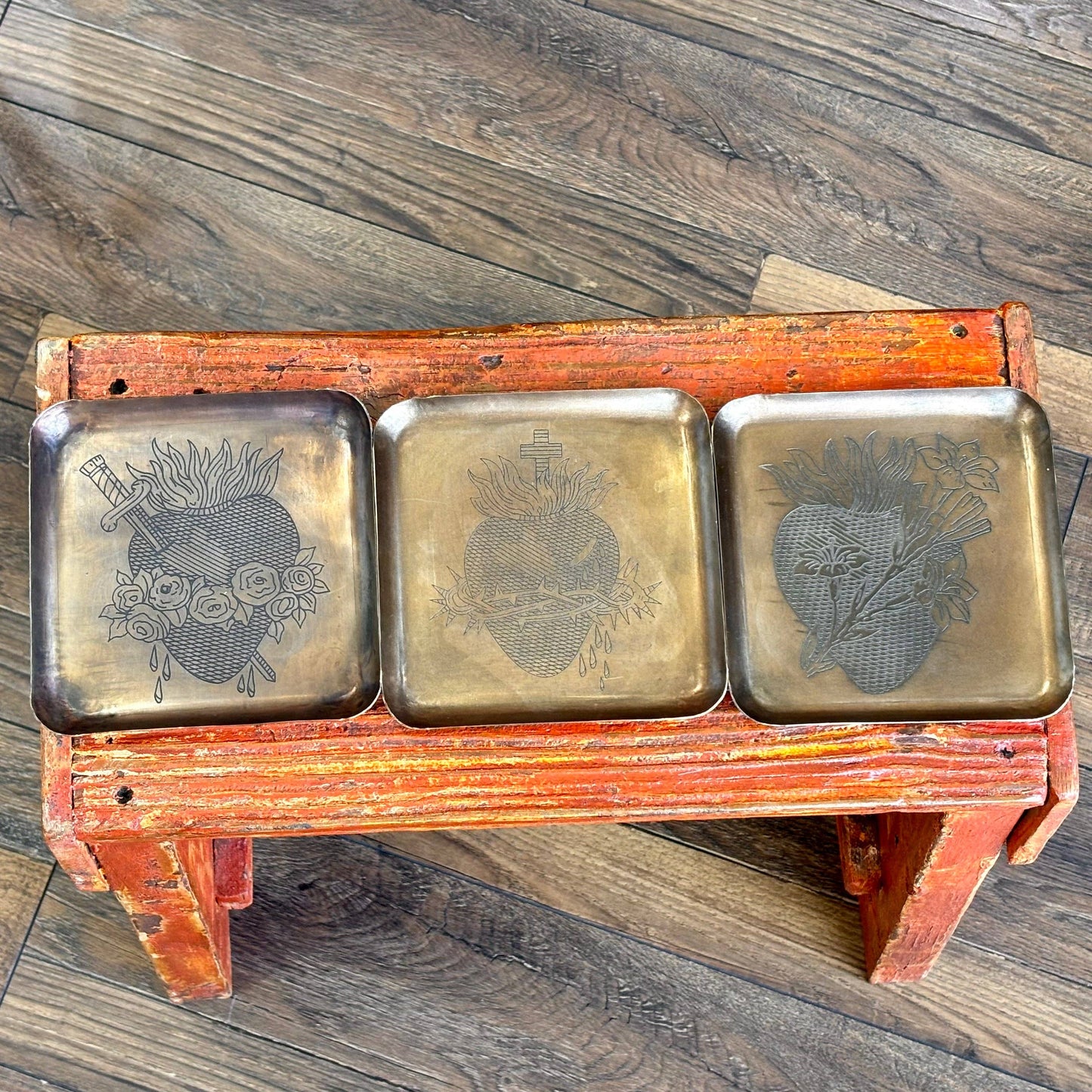 Hearts of the Holy Family 6x6 Tray: Immaculate Heart