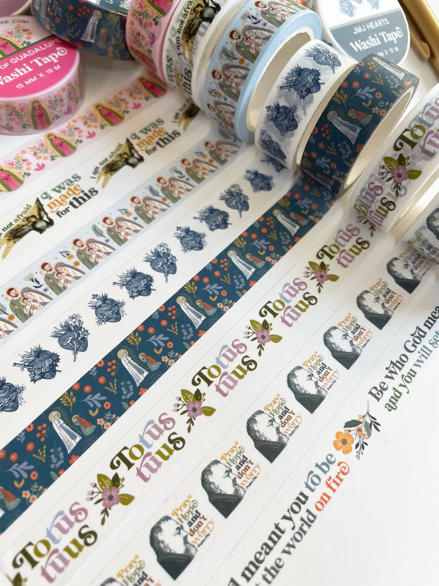 The Stump of Jesse - Catholic Washi Tape & Catholic Gift: Our Lady of Lourdes