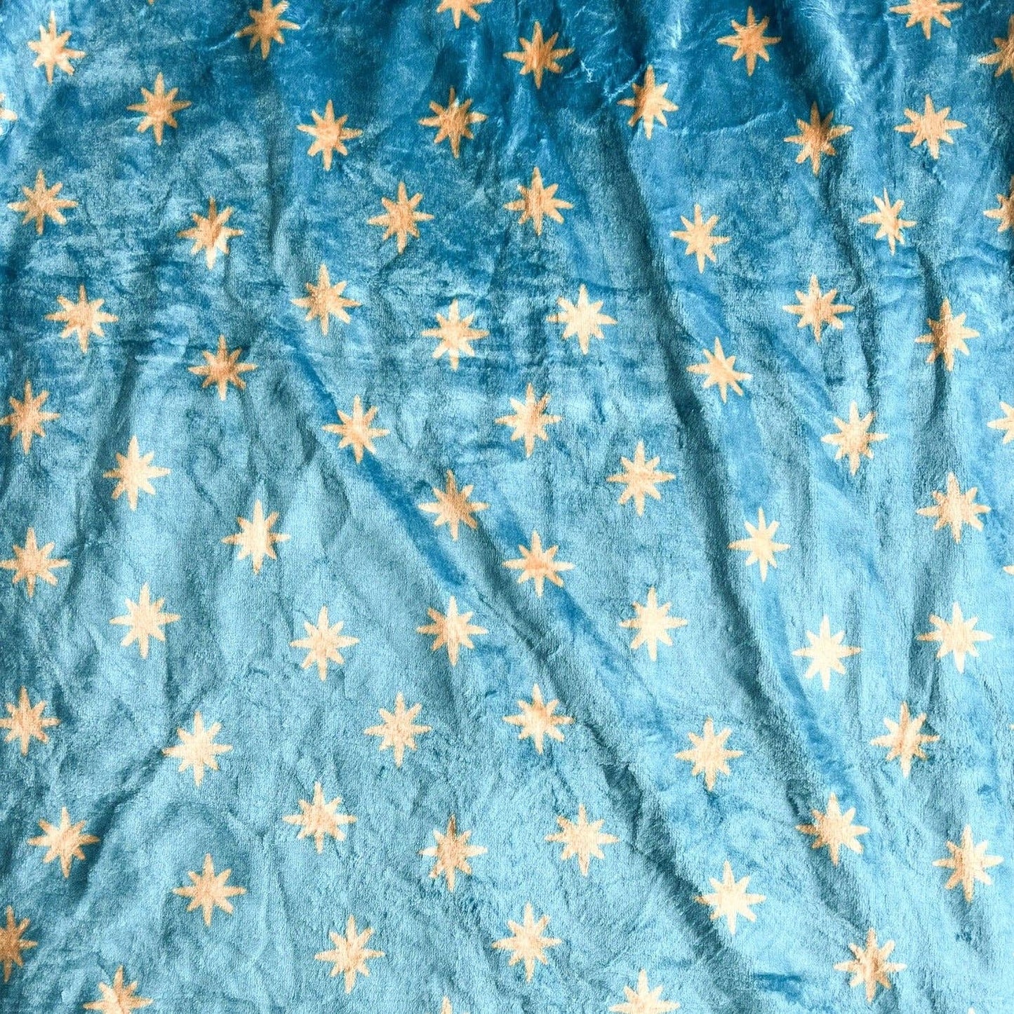 The Little Rose Shop - Our Lady of Guadalupe Stars Minky Blanket