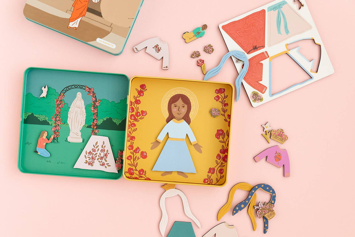 Catholic Family Crate® - Mary Magnet Playset
