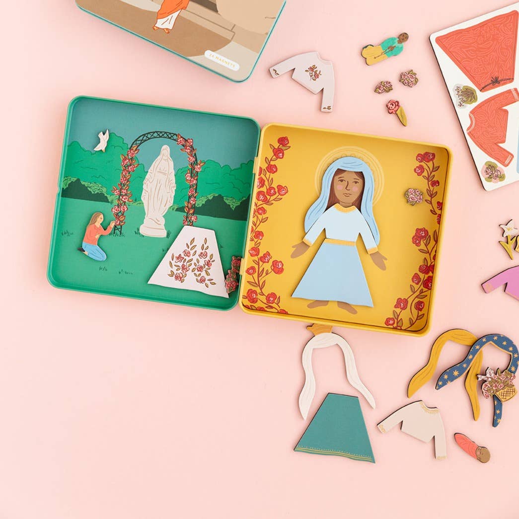 Catholic Family Crate® - Mary Magnet Playset