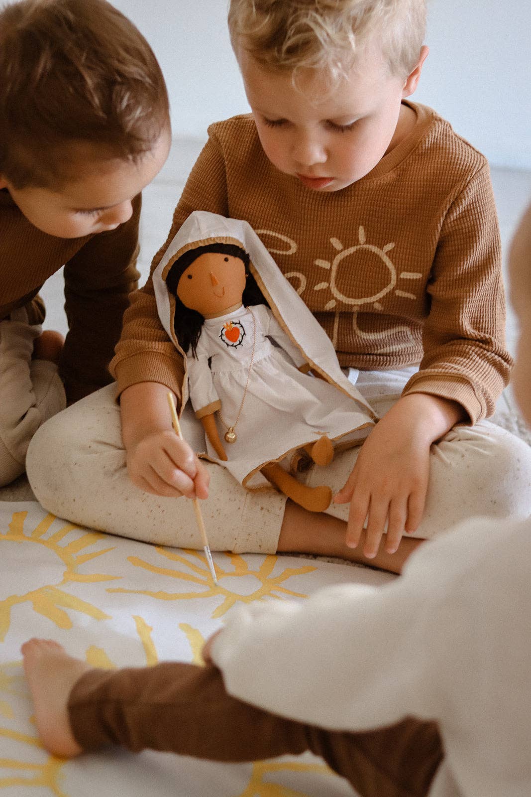 Be A Heart - Our Lady of Fatima Doll Outfit | Catholic Kids Toy Gift