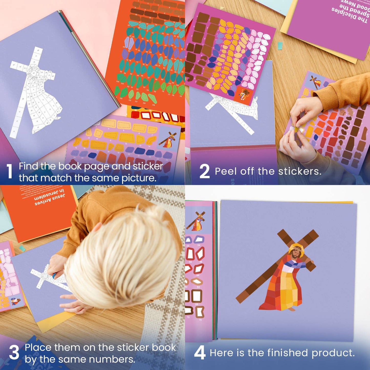 Pray by Sticker: The Story of the Cross