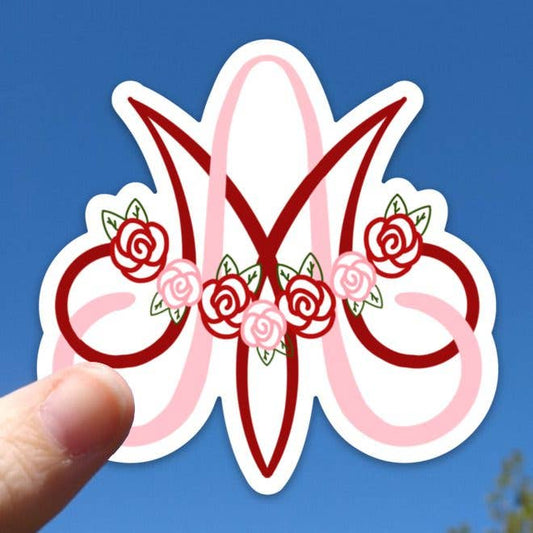 worthy of Agape - Immaculate Heart of Mary Auspice Maria Sticker