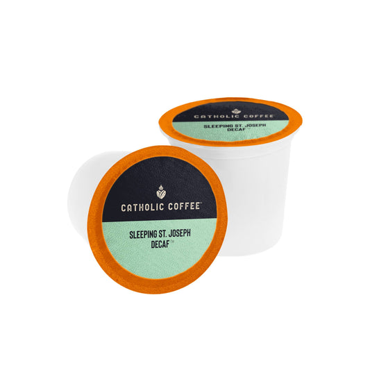 Catholic Coffee - CF SleepJoe Decaf 12 K-Cup Box