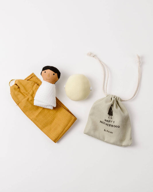 Be A Heart - Mary's Motherhood Set | Catholic Kids Doll Accessory