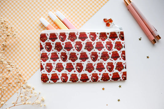 Peony&June- Holy Hearts Pencil Case