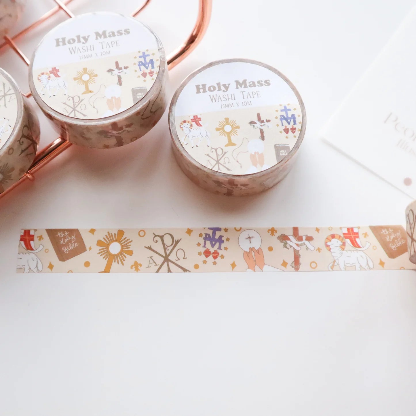 Peony&June Washi tape- Holy Mass