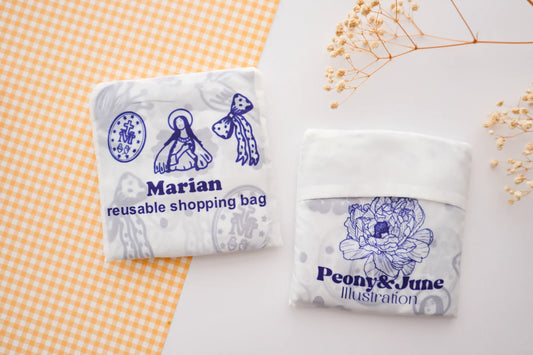 Peony & June Reusable Shopping Bag- Marian