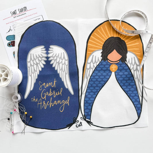 The Little Rose Shop - DIY Saint Squishy: Gabriel the Archangel