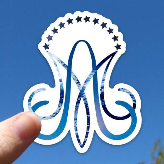 worthy of Agape - Stella Maris Auspice Maria Sticker