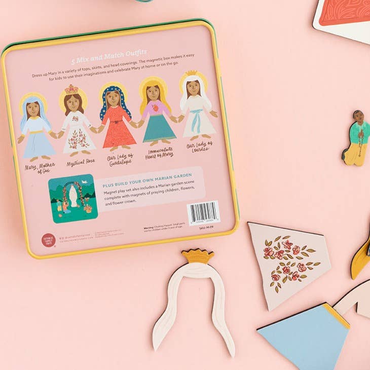 Catholic Family Crate® - Mary Magnet Playset