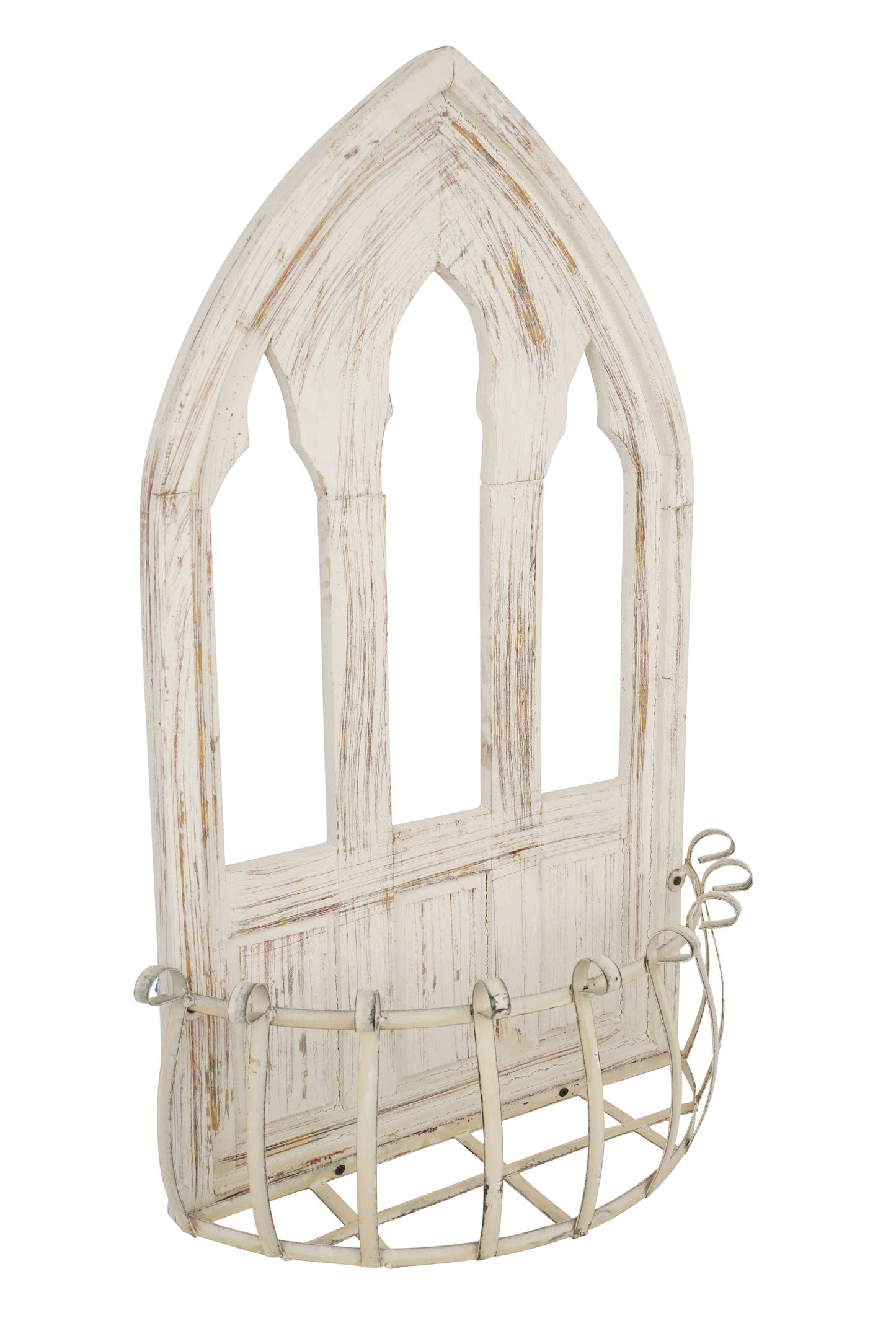 Mary Garden Wall Planter - White