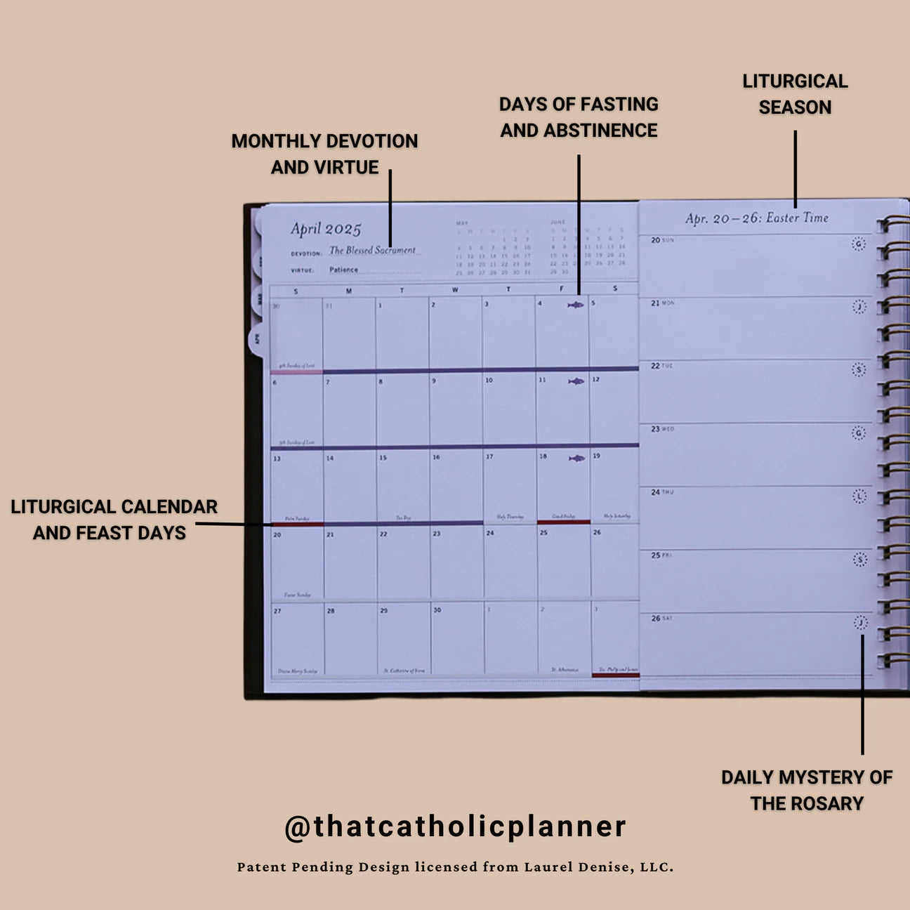 Catholic Planner | Liturgical Planner 2025