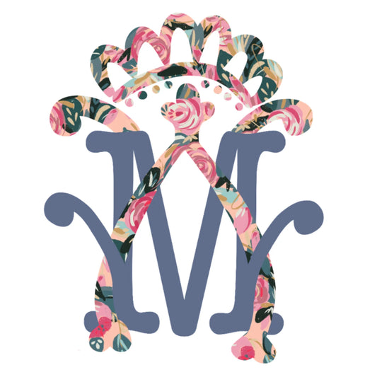 Floral Auspice Sticker