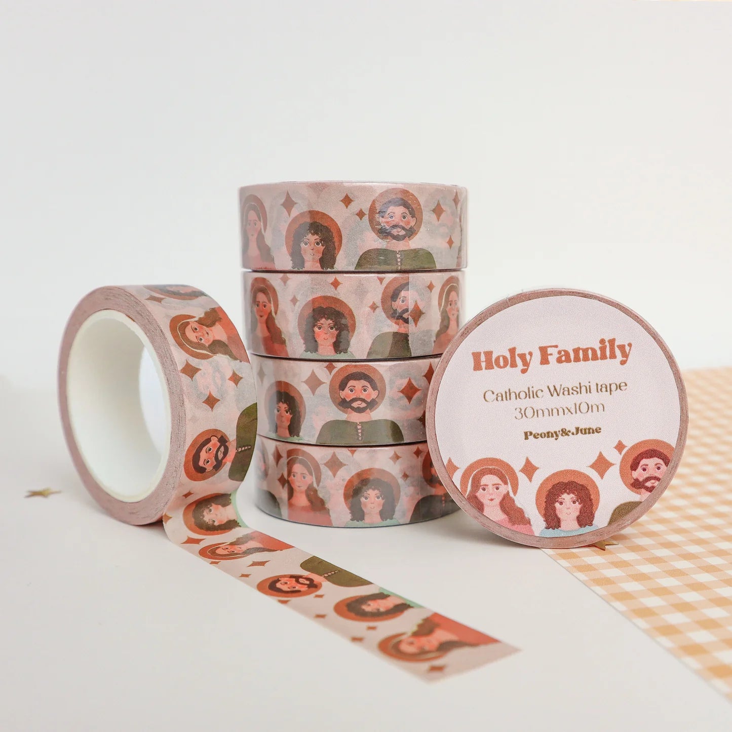 Peony&June Washi tape- Holy Family