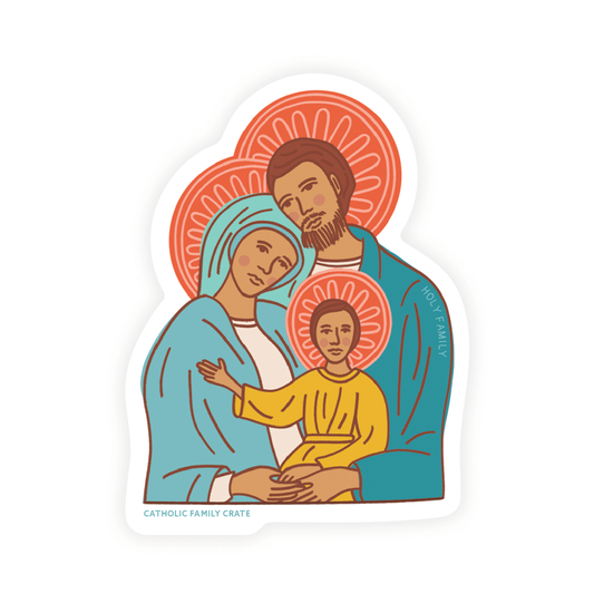 Catholic Family Crate® - Holy Family Sticker