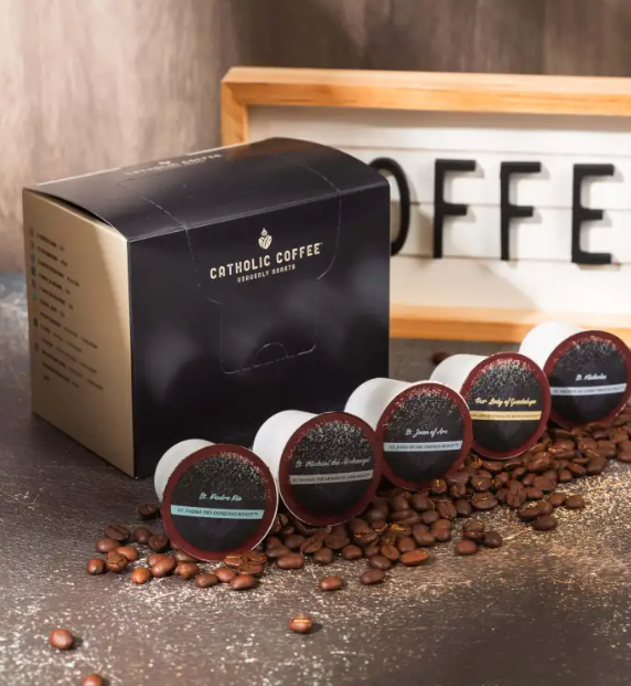 Catholic Coffee - CF-St Ben-ChocHzlnt-K-Cup
