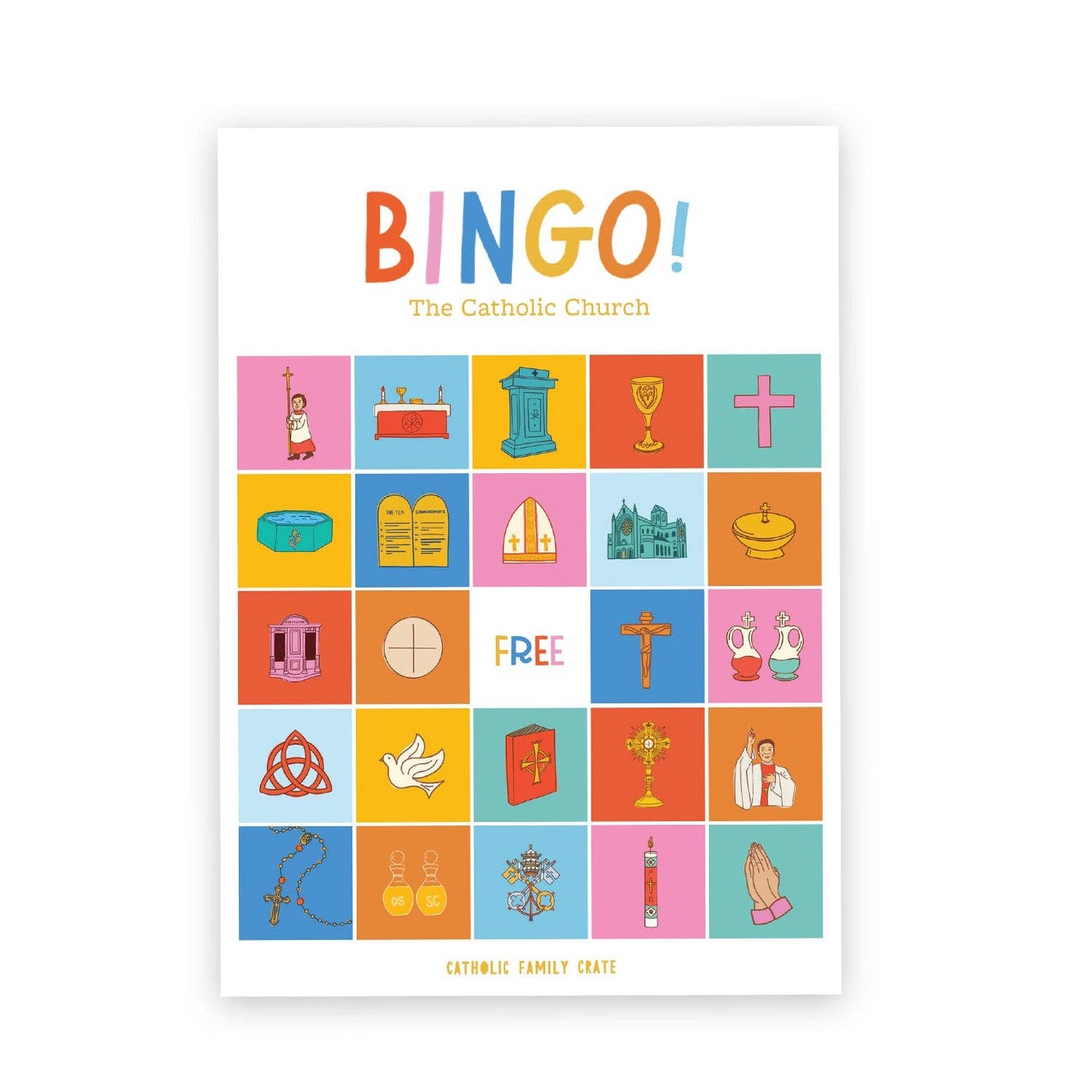 Catholic Family Crate® - Catholic Bingo