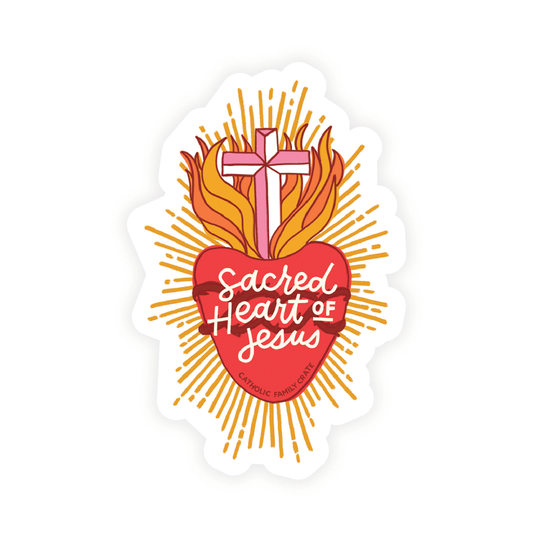 Catholic Family Crate® - Sacred Heart Sticker