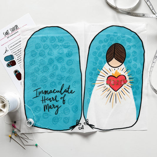 The Little Rose Shop - DIY Saint Squishy: Immaculate Heart of Mary