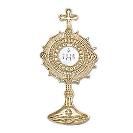 Christian Brands Catholic - Gld Fnsh Monstrance Lapel Pin