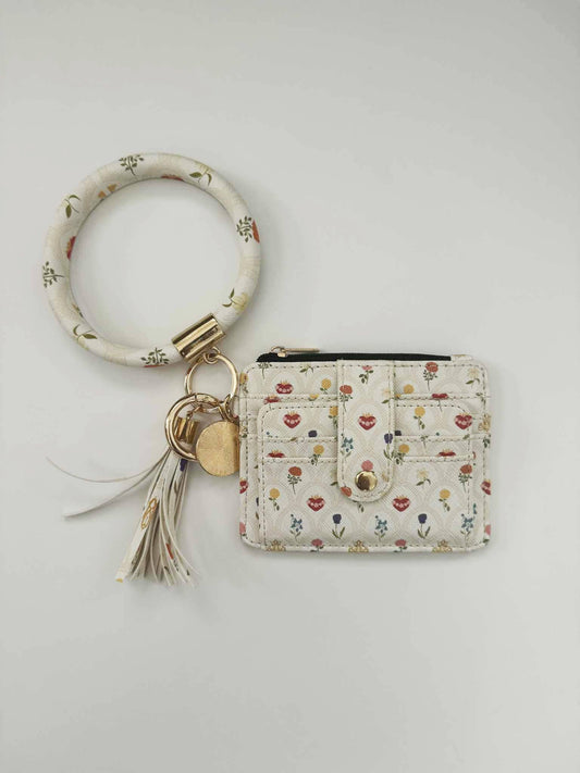 Brick House in the City - Catholic I.D. Wallet - Mary's Garden Collection