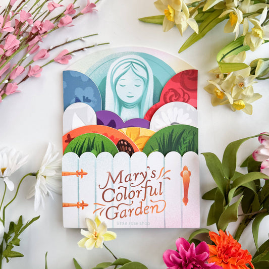 The Little Rose Shop - Mary's Colorful Garden Board Book