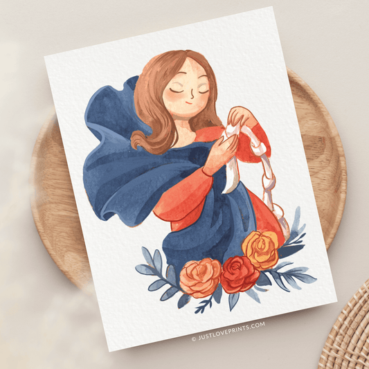 Our Lady Undoer of Knots Greeting Card