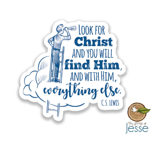 The Stump of Jesse - Look For Christ And You Will Find Him
Catholic Sticker